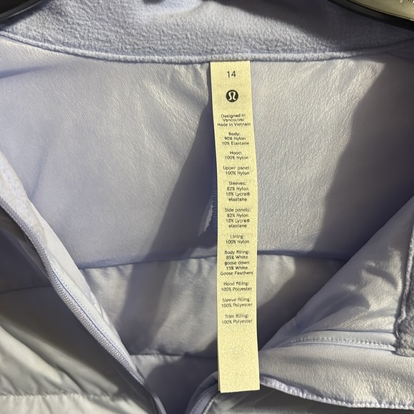 Light purple lululemon jacket - Picture 2 of 3